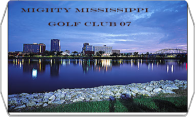 Mighty Mississippi Golf Club 08 logo