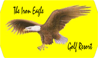 The Iron Eagle Golf Resort logo